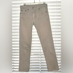 Levi's Men's Jeans in Light Tan
